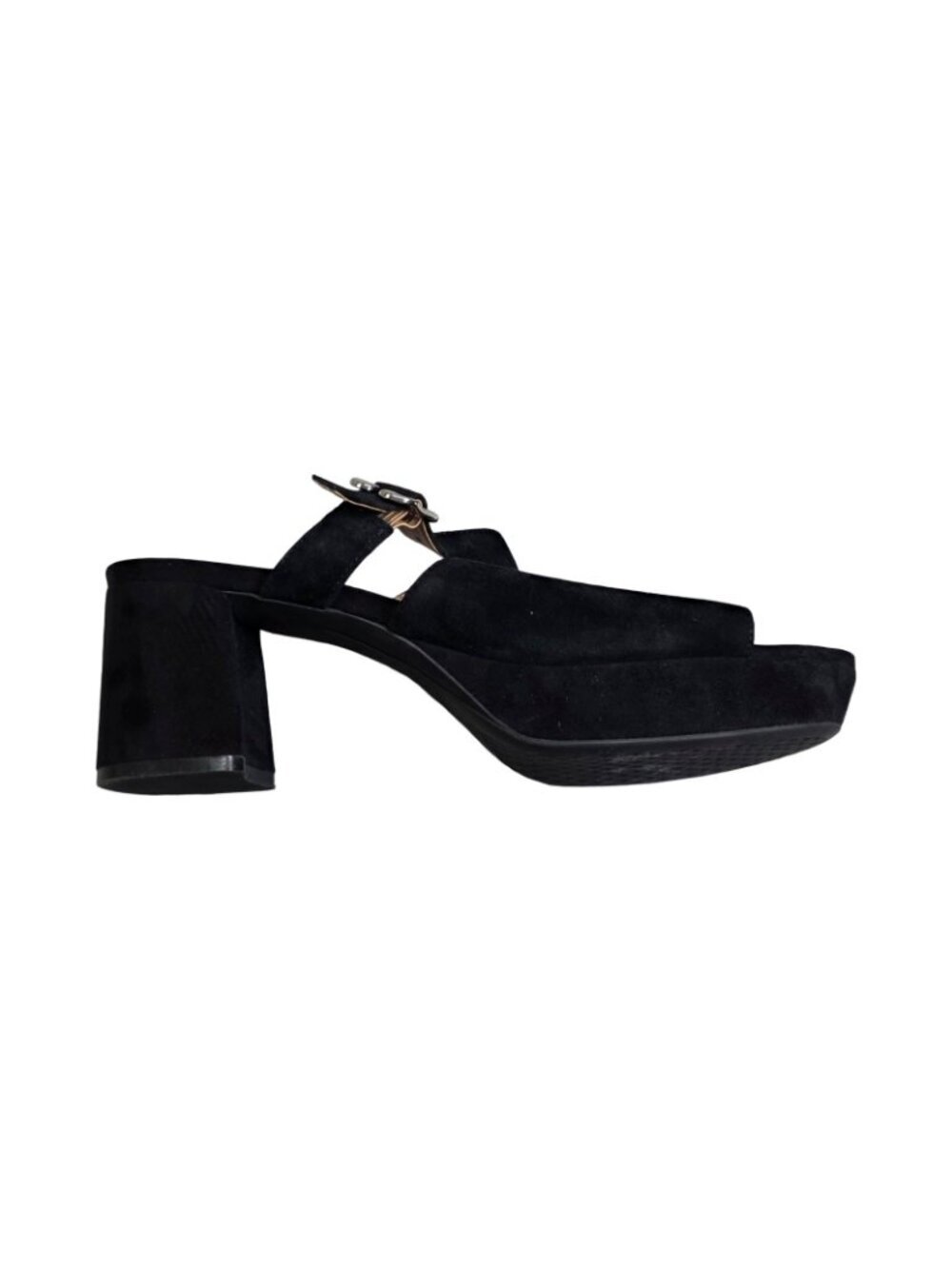 Women's - Aerosoles Cosmic Suede Heeled Sandals, Size 10 - Picture 5 of 9